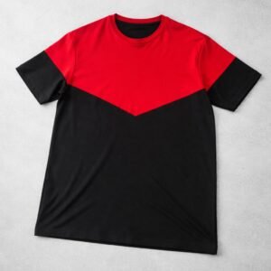 Camiseta Recortada em V